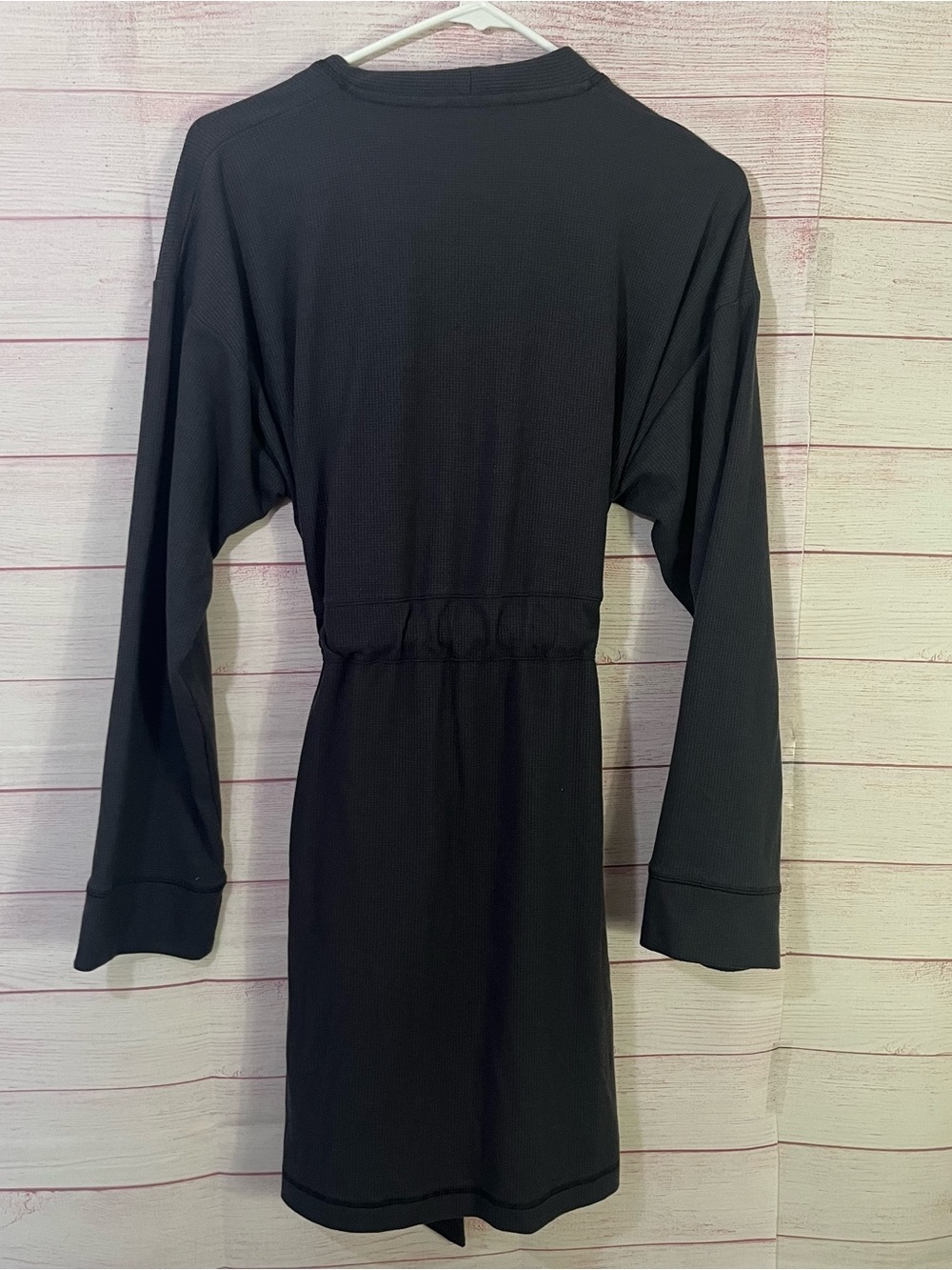 Fabletics Gray Belted Lounge Robe Size Medium‎ - Picture 7 of 7